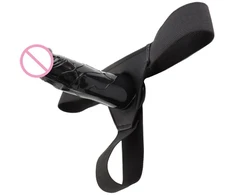 Dirželis ant dildo, juodas
