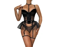 Dviejų dalių apatinio trikotažo komplektas Sexy Elegance