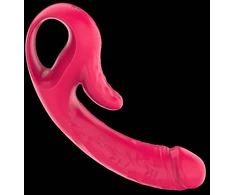 Dvigubas dildo vibratorius
