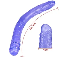 Dvipusis dildo, violetinis
