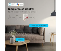 Elektros grandinės pertraukiklis Tuya Smart Wifi 63 Amp 4P