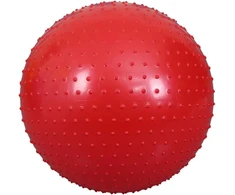 Gimnastikos kamuolys, 65 cm, raudonas