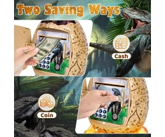 Interaktyvi taupyklė už pinigus Dinosaur Egg