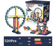 Kaladėlės vaikams Building Block, 520d