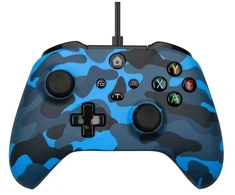 (kamufliažas 2)USB laidinis valdiklis Xbox One S žaidimų pultui su šviesos ir vibracijos valdikliu, skirtas Xbox Series S/X, skirtas kompiuteriui JoyStick