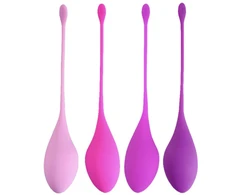 Kegel makšties kamuoliukai Kegel Balls rinkinys, 4 vnt.