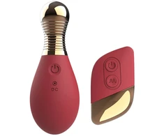 Kegel vibratorius su nuotolinio valdymo pulteliu, 10 režimų