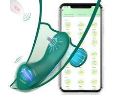 Kelnių vibratorius su programėlės valdymu