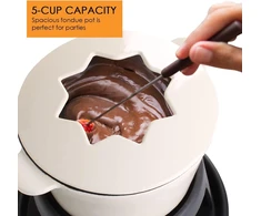 Ketaus katilų fondue rinkinys