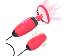 Klitoriaus ir spenelių vibratorius 3in1