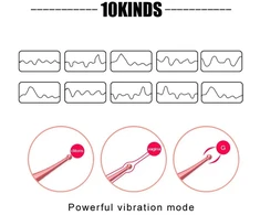 Klitorinis vibratorius 2in1