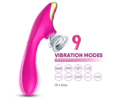 Klitorinis vibratorius 2in1