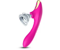 Klitorinis vibratorius 2in1