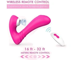 Klitorinis vibratorius 2in1