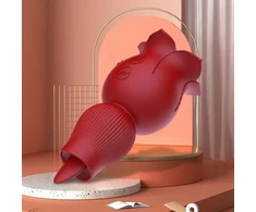 Klitorinis vibratorius 2in1 Rose Series