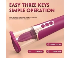 Klitorinis vibratorius 3in1
