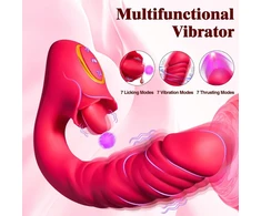 Klitorinis vibratorius 3in1