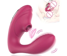 Klitorio ir G taško stimuliatoriaus siurbimo vibratoriaus dildo