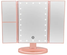 Kosmetinis veidrodis su LED apšvietimu