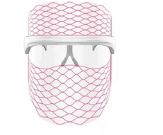 LED veido kaukė su šviesos terapija 7in1