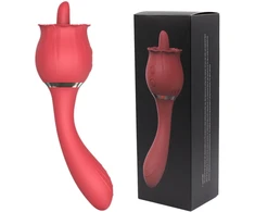 Liežuvio laižymo vibratorius 2in1