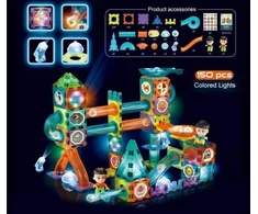 Magnetiniai blokeliai Light Magnetic Blocks