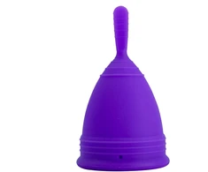 Menstruacinių taurelių rinkinys, violetinis, 15 ml