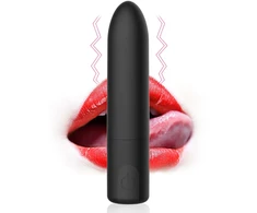 Mini Įkraunamas vibratorius, 10 režimų