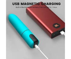 Mini Įkraunamas vibratorius, 10 režimų