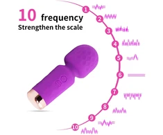 Mini įkraunamas vibratorius