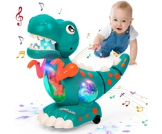 Muzikinis dinozauras su šviesomis ir garsais