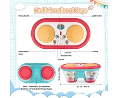 Muzikinis žaislas Baby Clap Drum