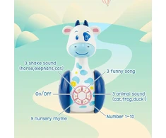 Muzikinis žaislas Cow