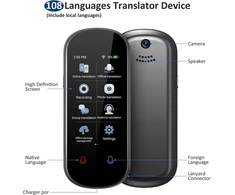 Nešiojamas kalbos vertėjas AI Translator AT555