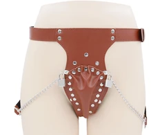 Penio narvas Chastity Belt, rudas