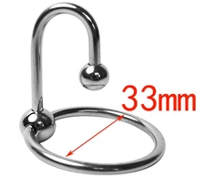 Penio žiedas su kamuoliuku 33 mm