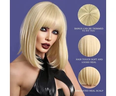 Perukas Premium Wig, geltonas