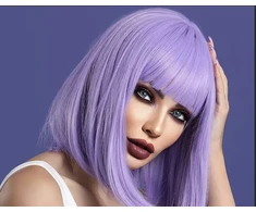 Perukas Premium Wig, violetinis