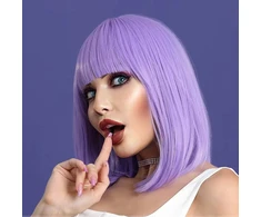 Perukas Premium Wig, violetinis