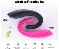 Porų vibratorius su nuotolinio valdymo pulteliu Couples Remote Control