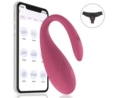 Programėle valdomas vibratorius Lush, rožinis