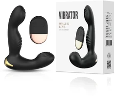 Prostatos masažuoklis Remote Control, juodas