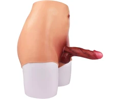 Realistiškas dildo + kelnės
