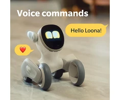 Robotizuotas šuo su balso komandomis Loona AFF71