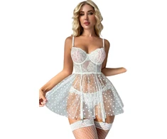 Seksuali suknelė Baltas Bridal