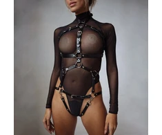 Seksualinis odinis baudžiavos diržas Bondage Belt