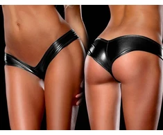 Seksualios odinės kelnaitės Leather Mistery