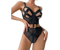 Seksualus bodis Juodas Backless