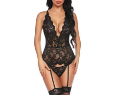Seksualus nėriniuotas bodis Absolutelly Sexy