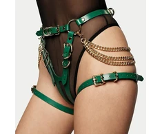 Seksualus odinis BDSM rinkinys Sexy Belt Set